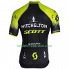 Fahrradbekleidung Radtrikot Kurzarm + Trägershorts 2019 Mitchelton-Scott N001